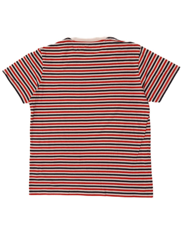 Levi's T-Shirt Top Large Coton Rayé Multicolore Homme