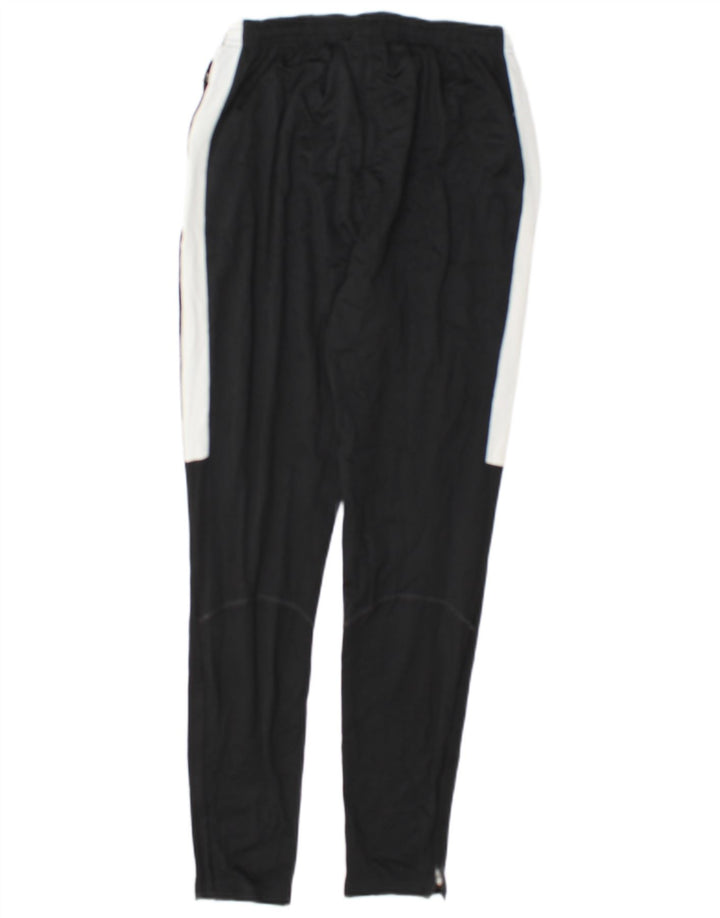 Nike Mens Dri Fit Tracksuit Trousers Small  Black Colourblock Polyester