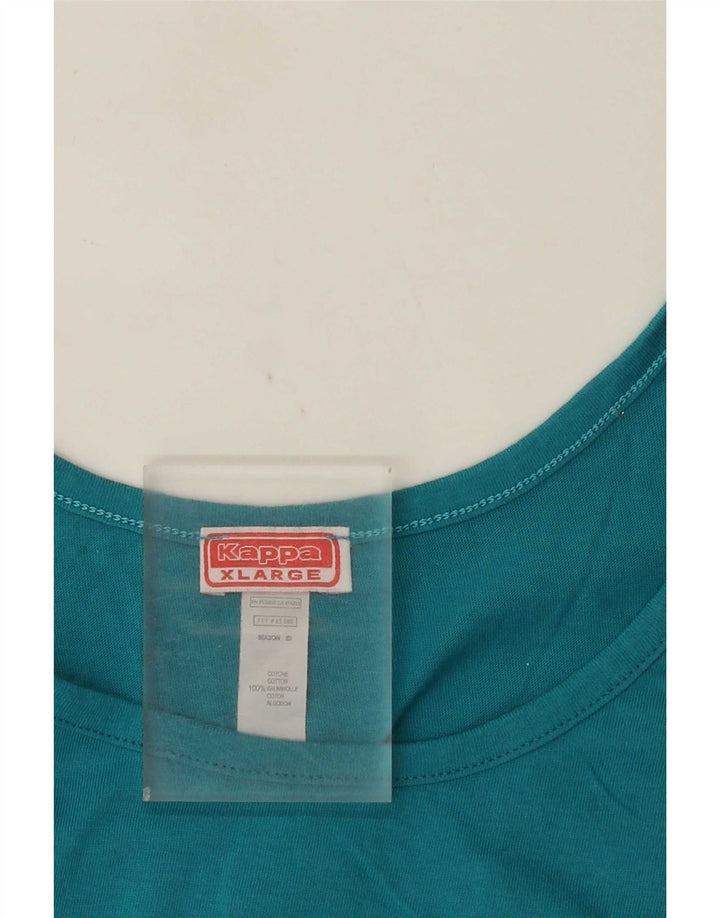 Kappa Mens Vest Top XL Blue Cotton