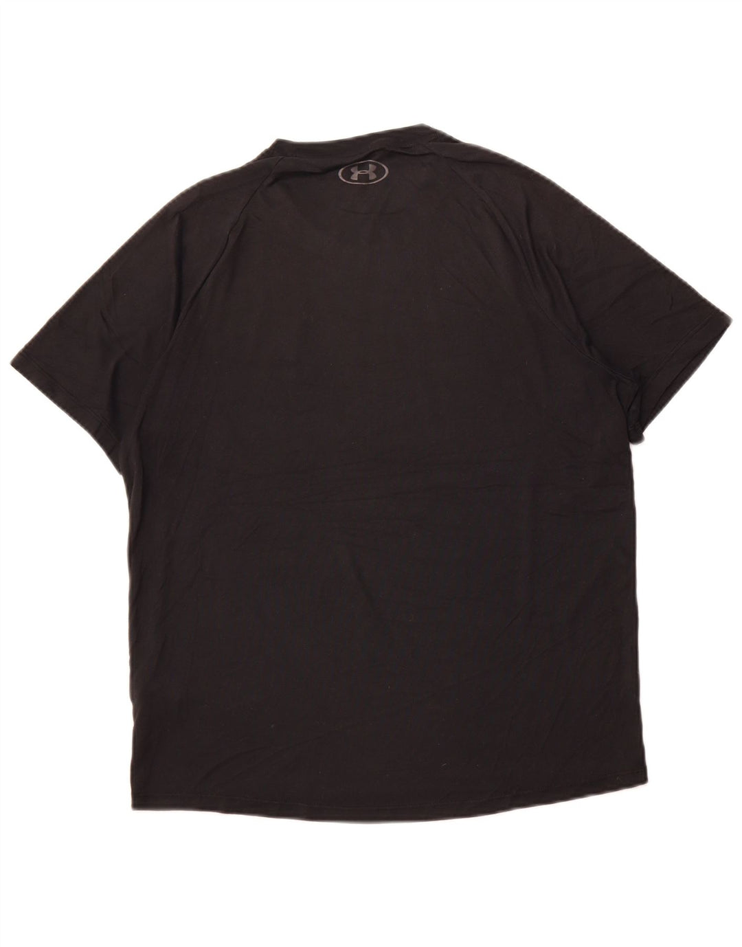 UNDER ARMOUR Mens T-Shirt Top Medium Black Polyester