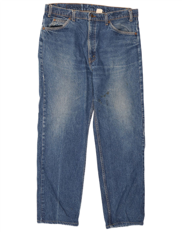 Męskie jeansy Levi's 505 Straight W38 L30 Niebieskie