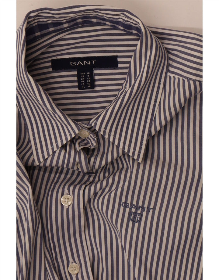 Camicia da donna Gant UK 12 gessato blu medio