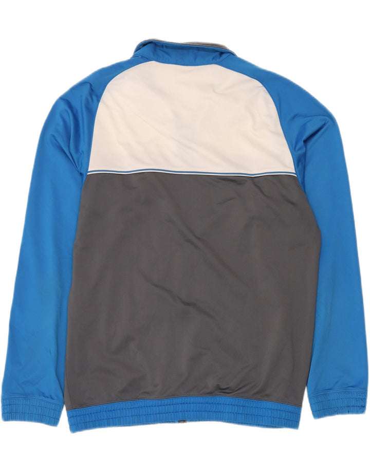 CHAMPION Mens Tracksuit Top Jacket XL Blue Colourblock