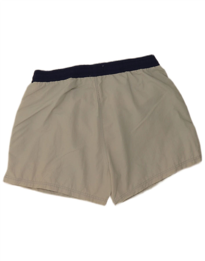 Fila Mens Graphic Sport Shorts Large  Grey Colourblock Polyester