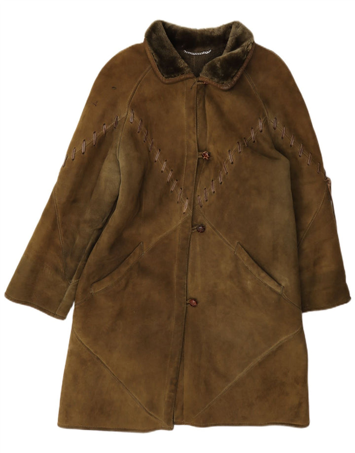 Igi & Γυναικείο Παλτό Shearling IT 42 Medium Khaki