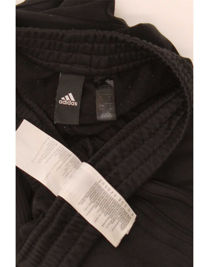 Adidas Mens Aeroready Tracksuit Trousers Small Black Polyester