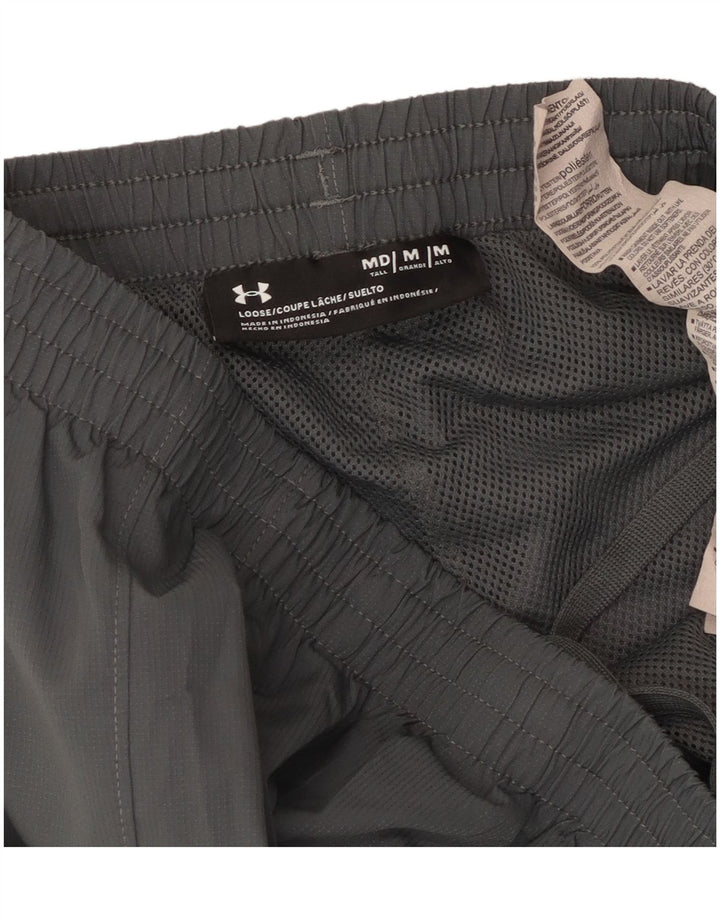 Pantaloni da tuta da uomo Under Armour Poliestere color block grigio medio