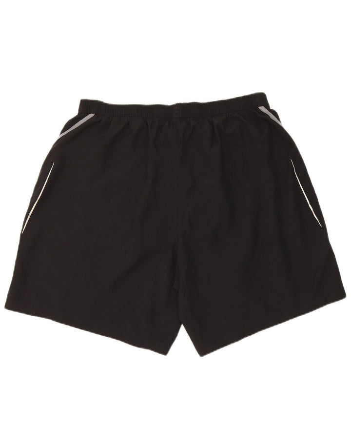 Adidas Short de sport pour homme Large Noir Polyester