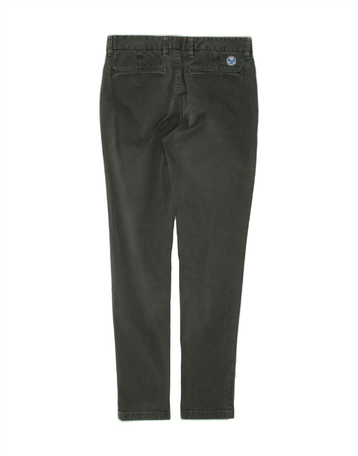 NORTH SAILS Mens Slim Chino Trousers W28 L31 Grey | Vintage North Sails | Thrift | Second-Hand North Sails | Used Clothing | Messina Hembry 