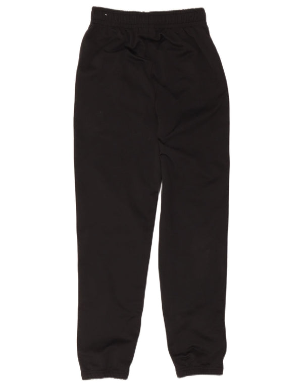 Nike Boys Tracksuit Trousers Joggers 12-13 Years Large Black Polyester