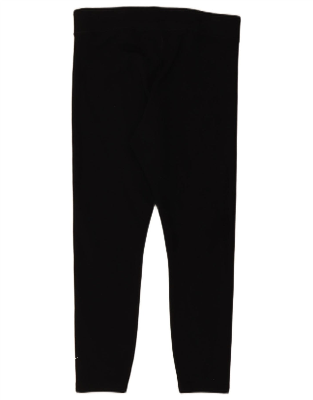 NIKE Womens Leggings UK 14 Large  Black Cotton