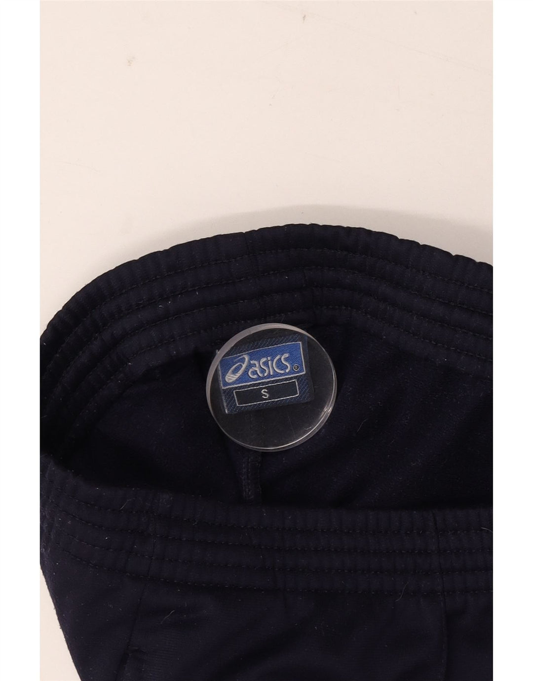ASICS Womens Tracksuit Trousers Small  Navy Blue Polyester