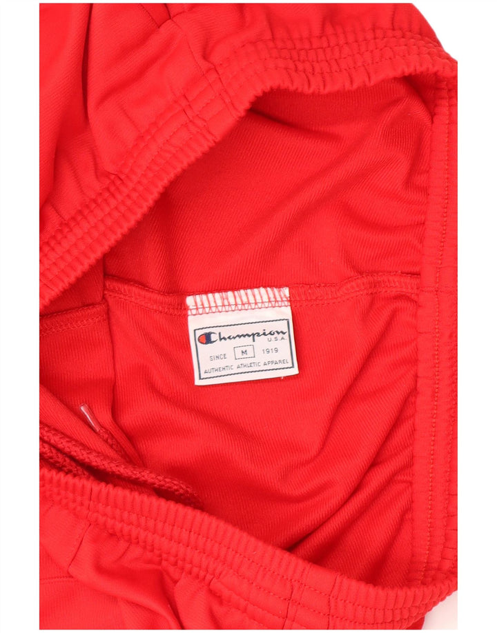 Champion Womens Tracksuit Trousers UK 12 Medium Red Polyester
