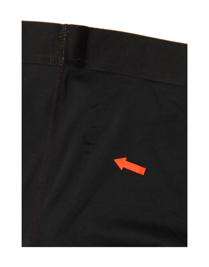NIKE Womens Graphic Leggings UK 12 Medium  Black Vintage Nike and Second-Hand Nike from Messina Hembry 