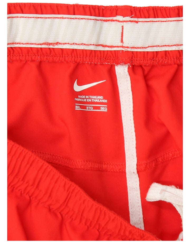 Nike Mens Sport Shorts 3XL  Red Polyester