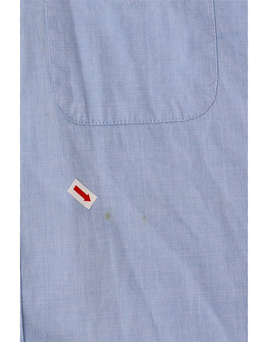 TOMMY HILFIGER Mens Classic Fit Shirt Small Blue Cotton