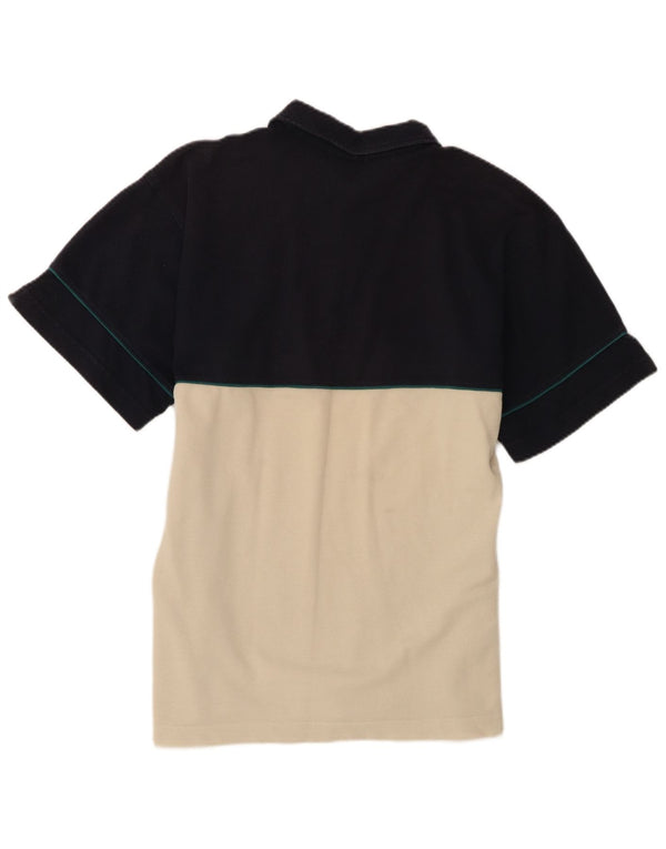 Nike Mens Polo Shirt UK 47/48 2XL Navy Blue Colourblock