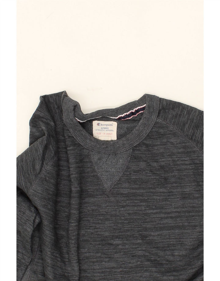CHAMPION Mens Sweatshirt Jumper XL Grey Cotton Vintage Champion and Second-Hand Champion from Messina Hembry 