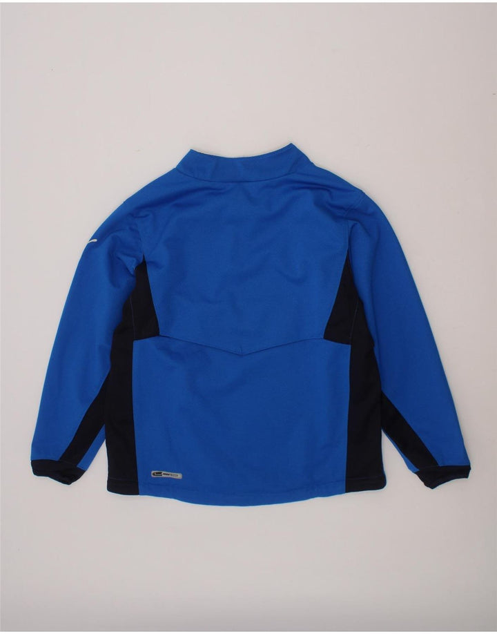PUMA Boys Pullover Tracksuit Top 7-8 Years Small  Blue Colourblock Vintage Puma and Second-Hand Puma from Messina Hembry 
