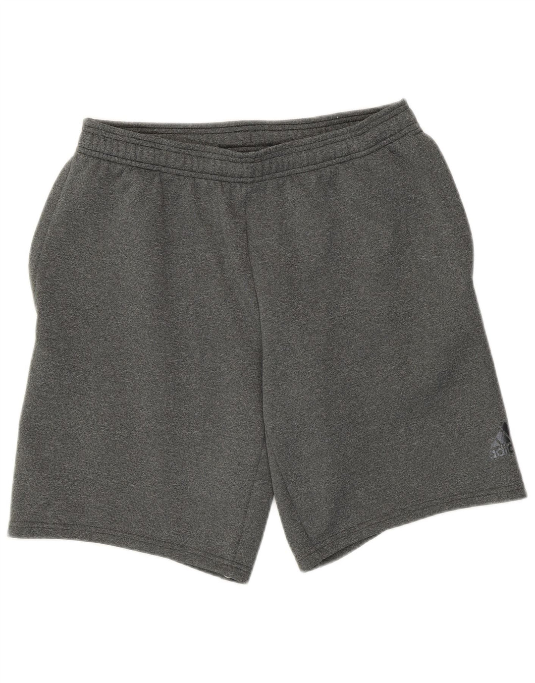 Adidas Mens Climalite Sport Shorts Medium  Grey Polyester
