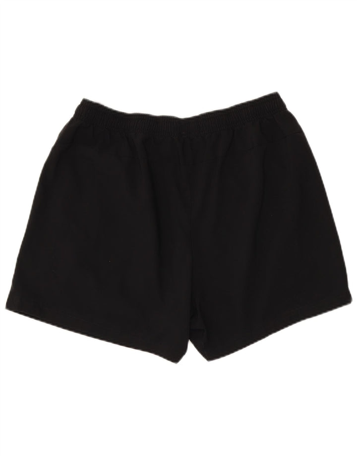 Pantaloncini sportivi da uomo Adidas grandi in poliestere nero