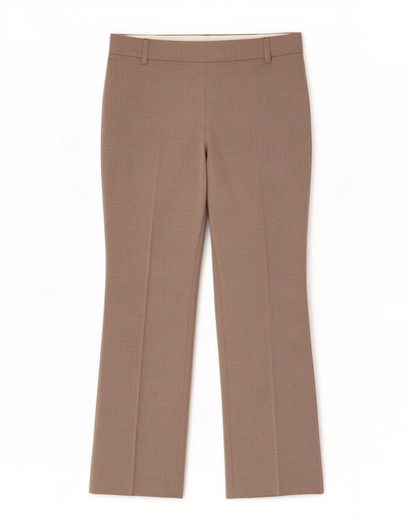 Marks & Spencer Womens Bootcut Suit Trousers UK 10 Small W30 L27 Grey