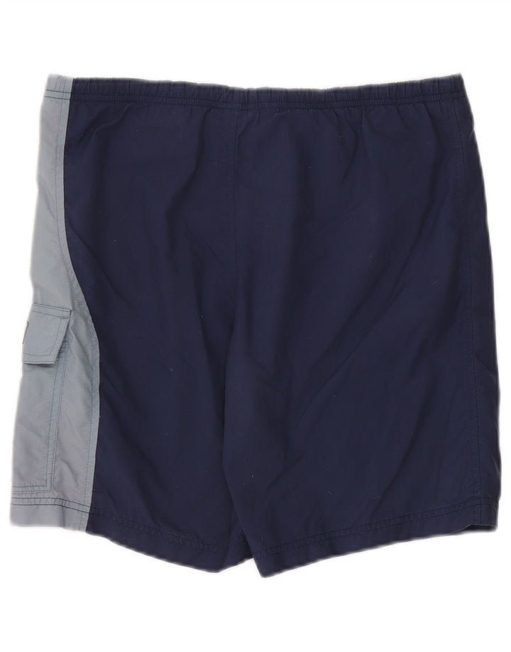 Nike Boys Swimming Shorts 9-10 Years Blue Colourblock Polyester