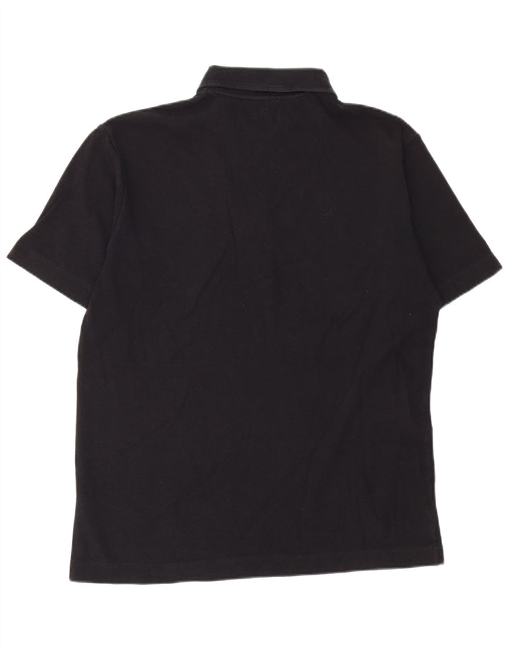 Kappa Mens Polo Shirt Large Black Cotton