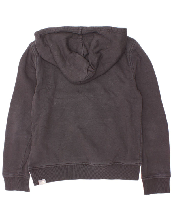 The North Face Boys Grafisk Hoodie Jumper 9-10 år Medium Sort Bomuld