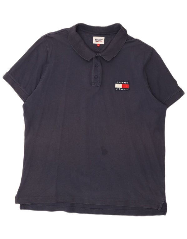 Polo da uomo Tommy Hilfiger 2XL Blu Navy