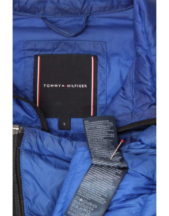 Tommy Hilfiger Ανδρικό μπουφάν με επένδυση UK 36 Small Blue Polyamide