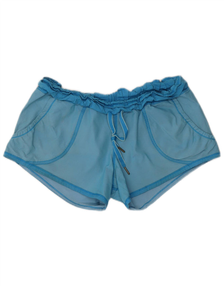 LULULEMON Womens Sport Shorts US 6 Medium Blue Polyester