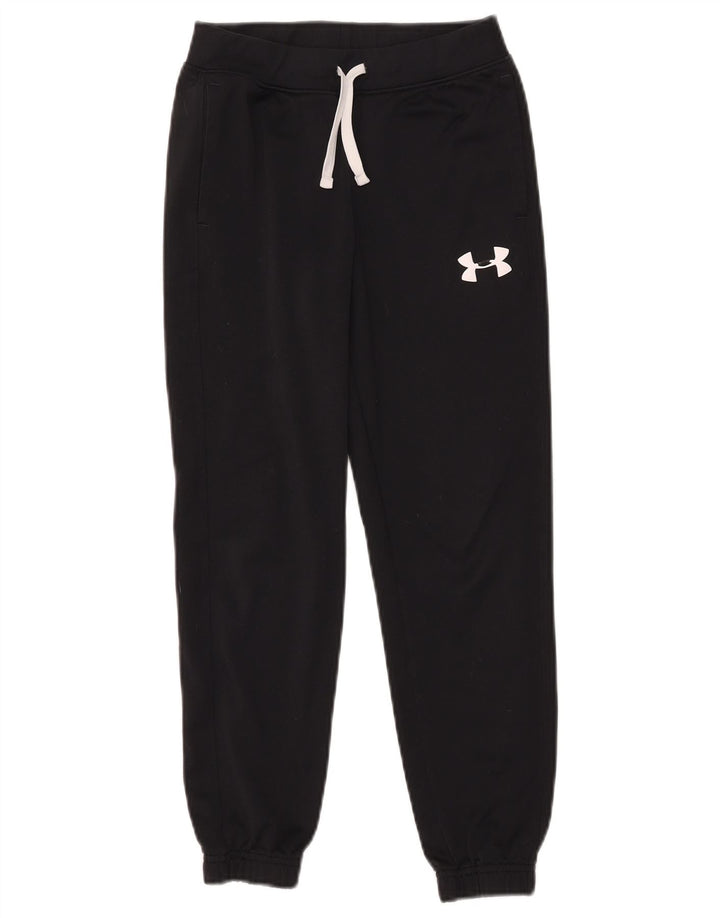 Under Armour Boys Tracksuit Trousers 9-10 Years  Black