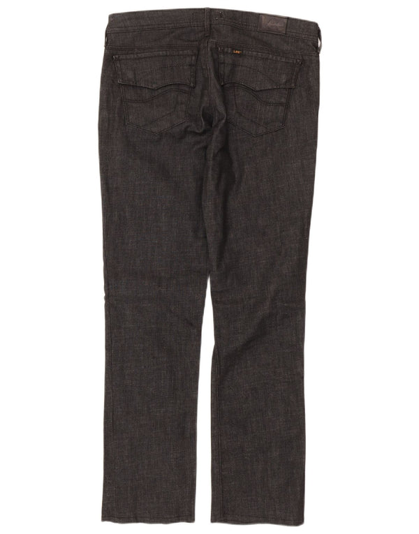 Lee Dame Coral Flap Bootcut Jeans W30 L30 Grå Bomuld