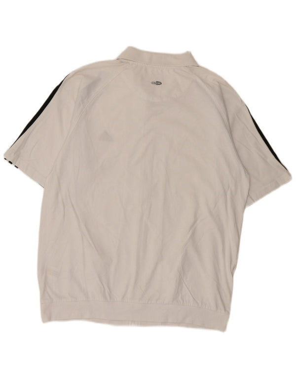 Jachetă de trening pentru băieți Adidas 15-16 ani XL, alb, color block