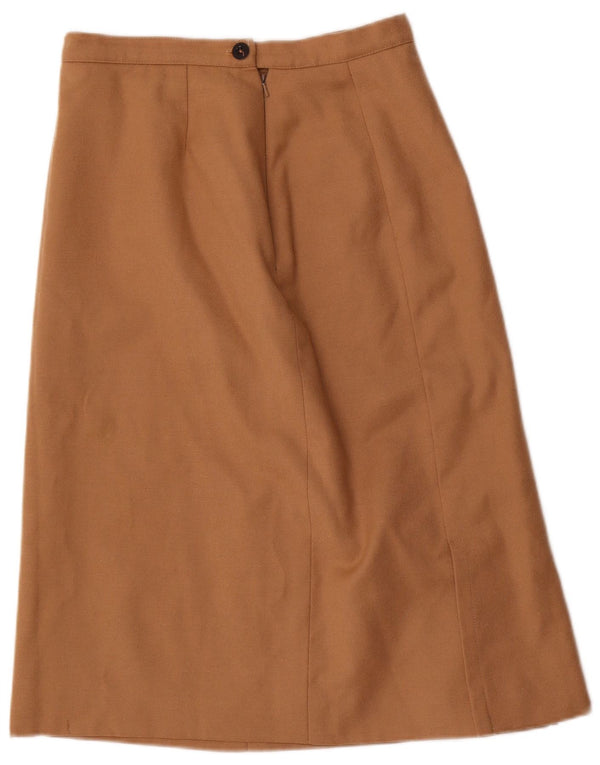 Windsmoor Midi-nederdel til kvinder UK 14 Medium W28 Beige Uld