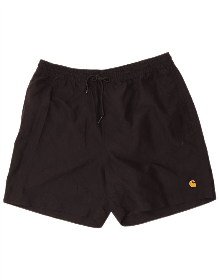 Carhartt Mens Swimming Shorts Large Black Polyester