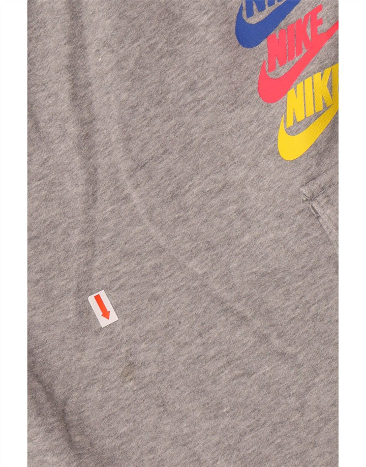 Nike Mens Sport Shorts Small Grey Cotton