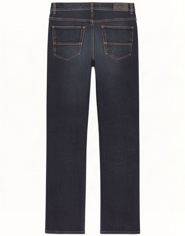 Trussardi Мужские прямые джинсы W36 L32 Темно-синие