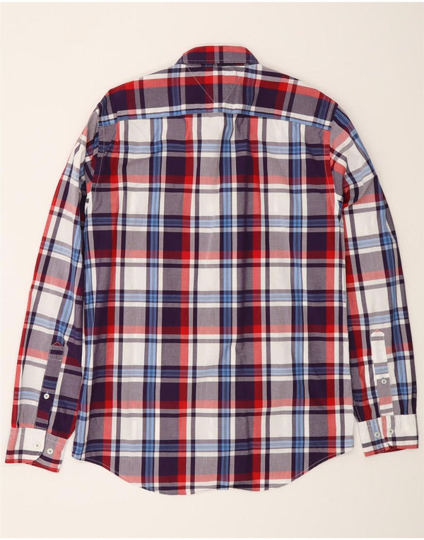 Tommy Hilfiger Herre New York Fit skjorte Medium Flerfarvet ternet bomuld