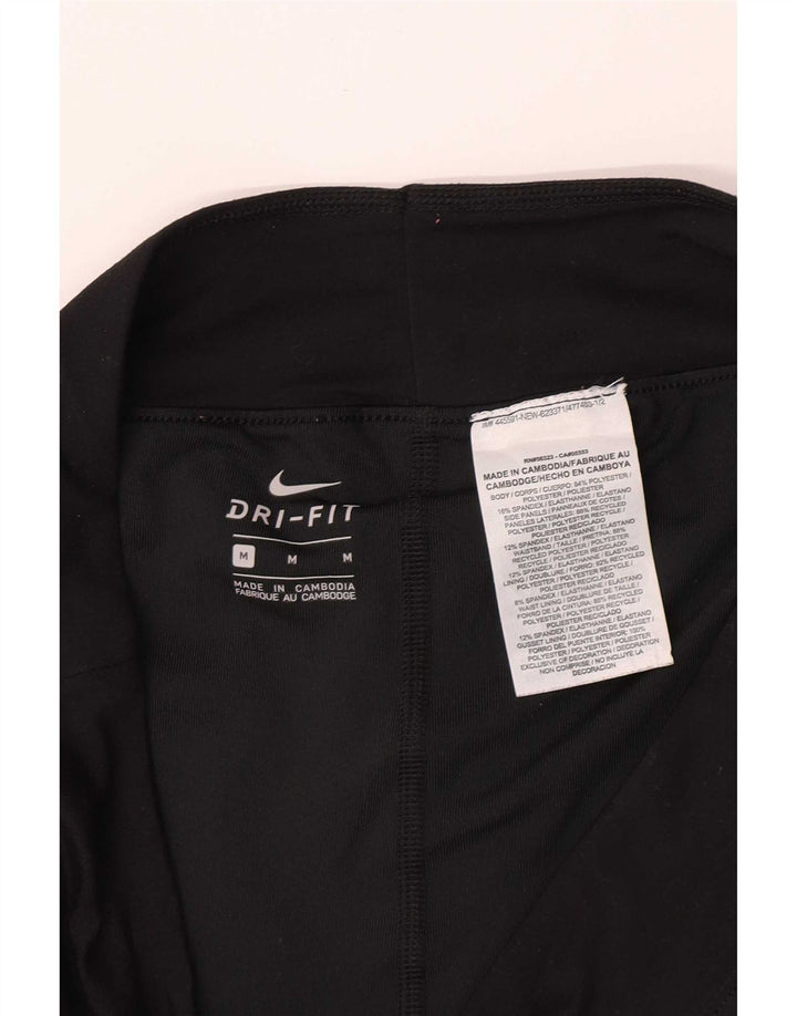 Pantaloncini sportivi Nike da donna Dri Fit UK 12 medio nero poliestere