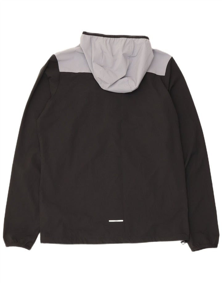 Berghaus Regnjakke med hætte til mænd Lille sort Colourblock Polyester