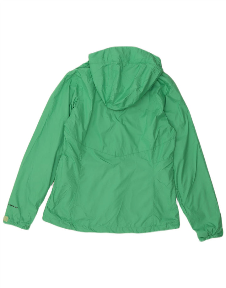 Columbia Damen-Regenjacke mit Kapuze, UK 14, mittelgrün, Polyester