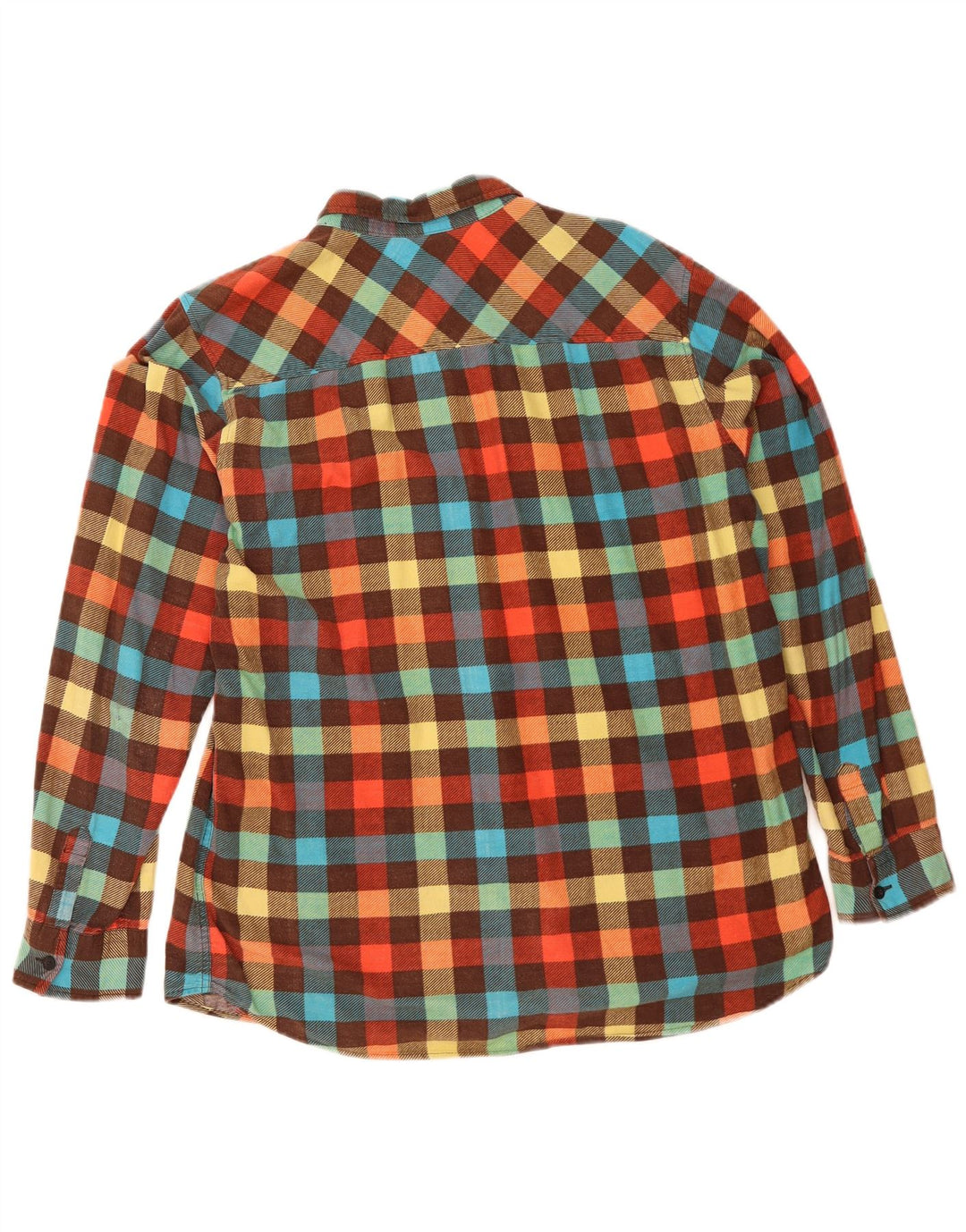 Quiksilver Chemise en Flanelle Homme Medium Carreaux Multicolores