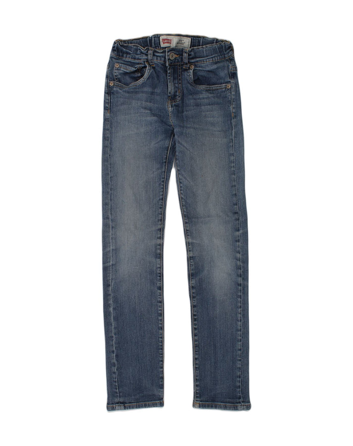 LEVI'S Girls 510 Skinny Jeans 9-10 Years W24 L27  Blue Cotton | Vintage Levi's | Thrift | Second-Hand Levi's | Used Clothing | Messina Hembry 