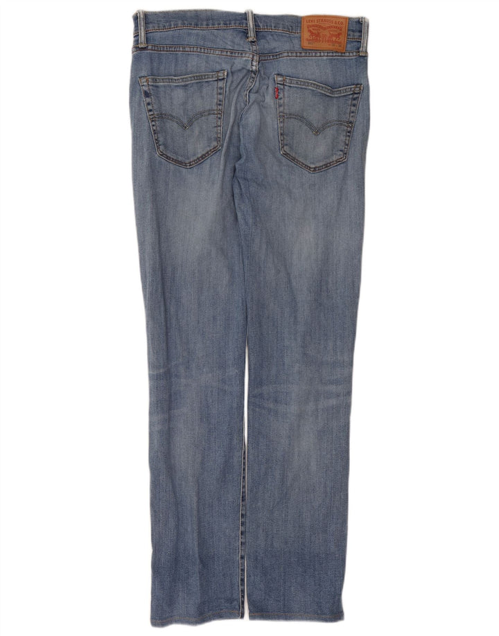 Levi's Herren 511 Slim Jeans W32 L31 Blaue Baumwolle