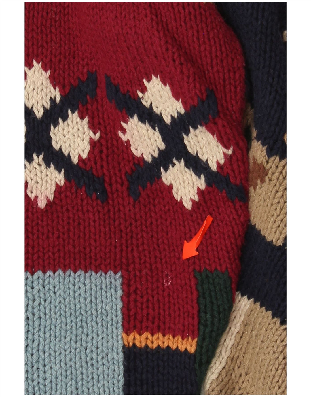 Elegance Mens Crew Neck Jumper Sweater Medium Multicoloured Novelty