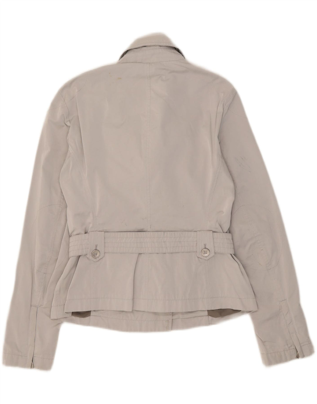 Brema Womens Short Pea Coat IT 48 XL Grey Nylon