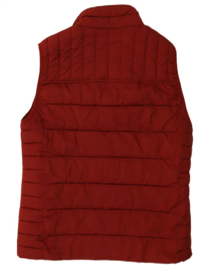 Joules Herren Wattierte Weste UK 38 Medium Burgund Polyester
