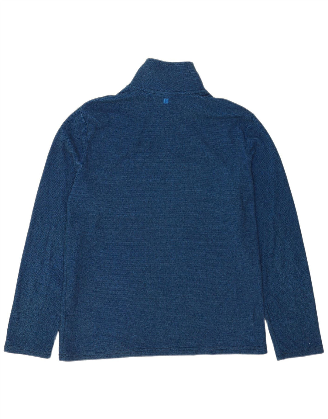 Mountain Warehouse Mens Pullover Tracksuit Top Large Blue Pinstripe